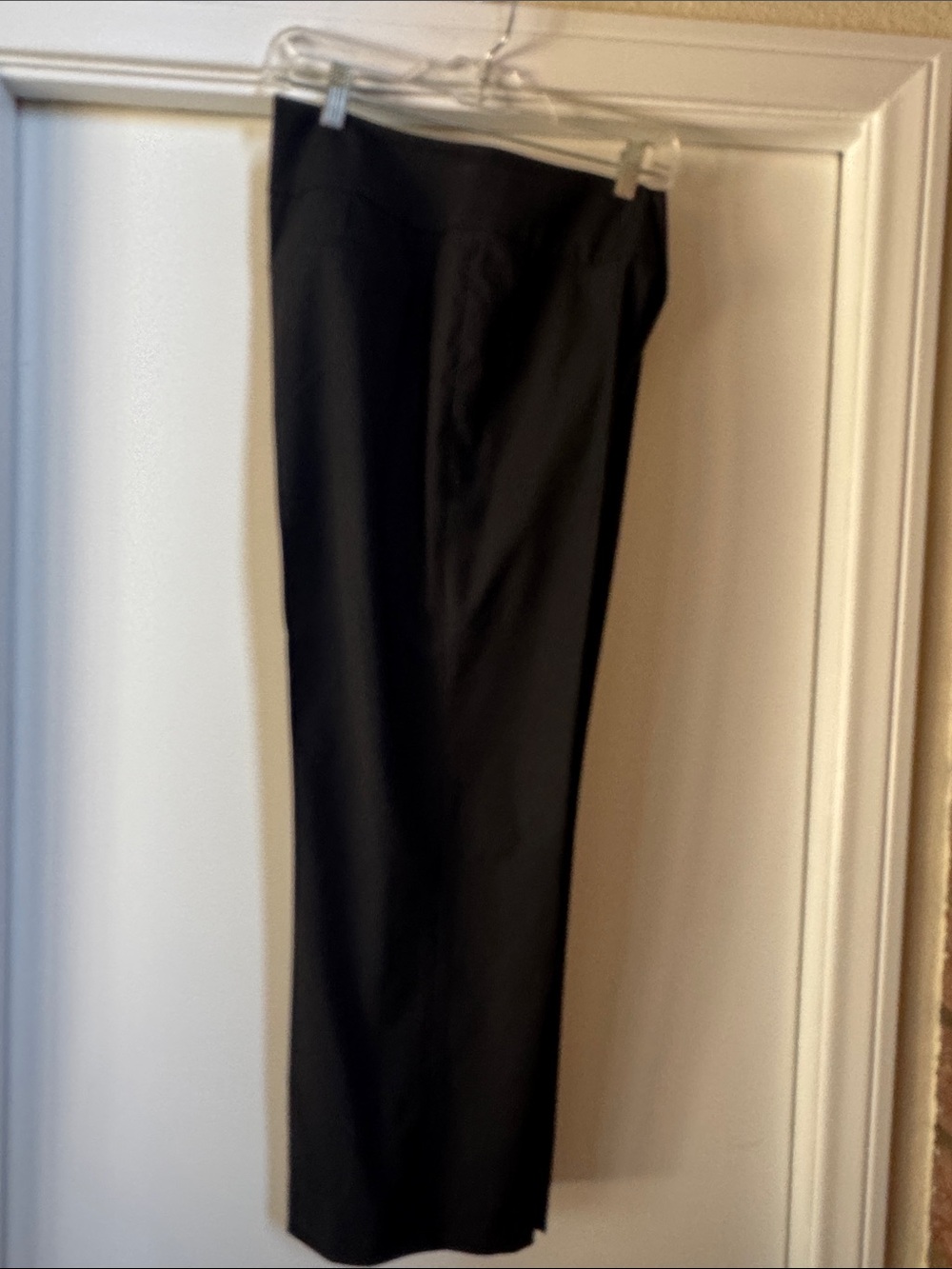 Halogen Nordstrom Black Wide Leg Dress Pants Trouser Office Workwear Size 12